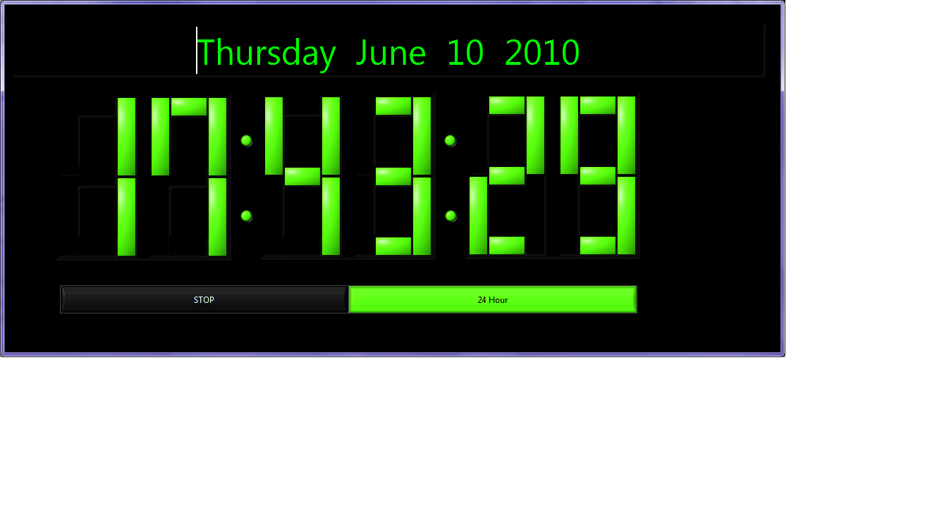 Digital Clock in LabVIEW 2009 SP1 - NI Community